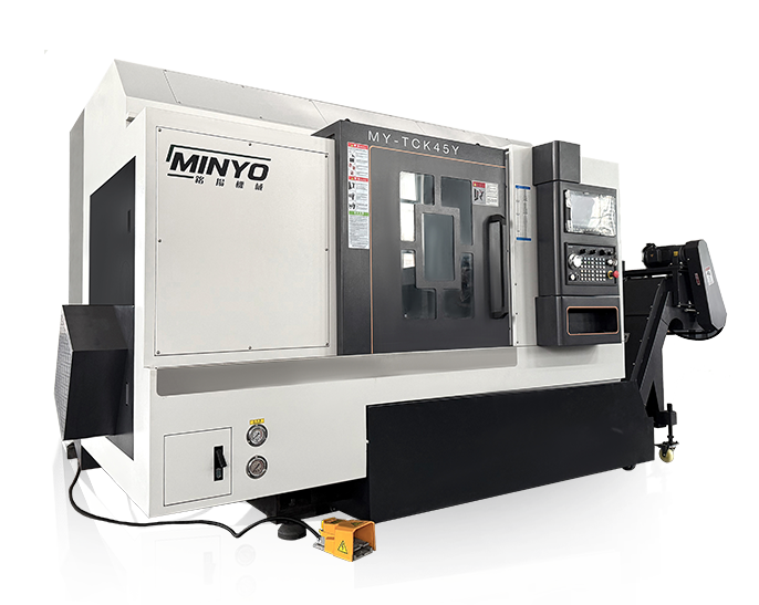 Horizontal turn-milling CNC machine (Y axis)